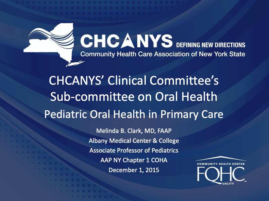 FV_Oral_Health_in_Primary CareCHCANYS.pdf Community Health Care